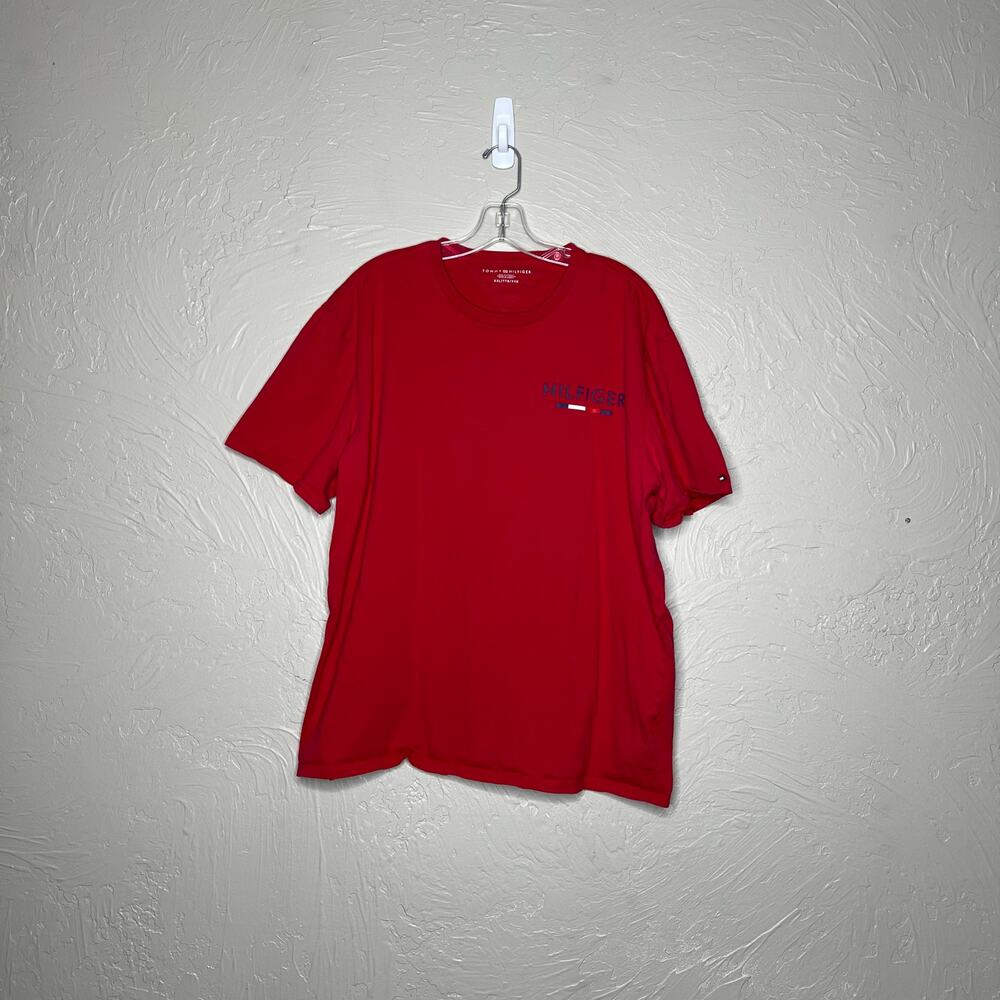 Tommy Hilfiger Men's XXL Red Logo T-Shirt